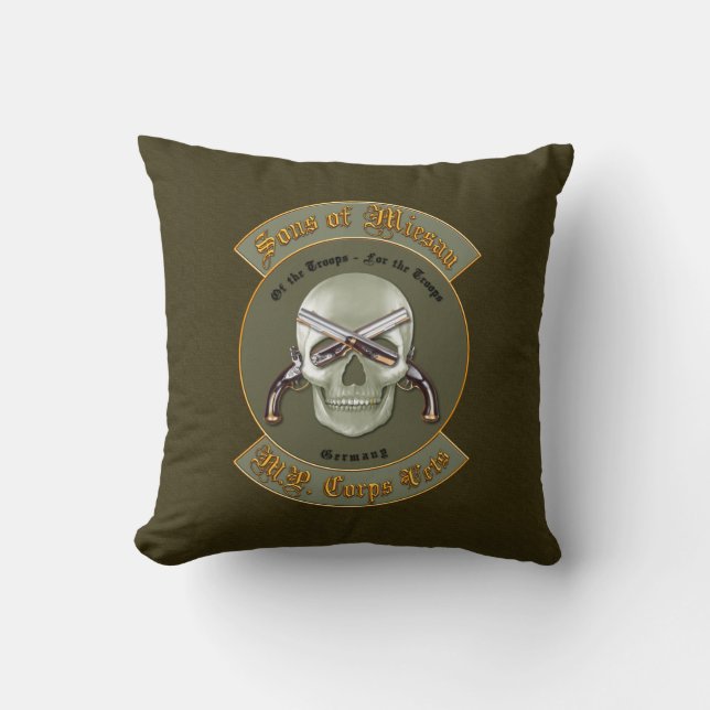 Sons of Miesau Cushion (Front)