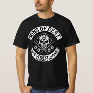 SONS OF REST 🔪 Nashville TN C. 1908 Street Gang  T-Shirt