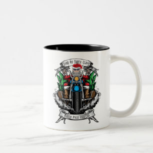 Sons Of Santa Claus North Pole Chapter Two-Tone Coffee Mug
