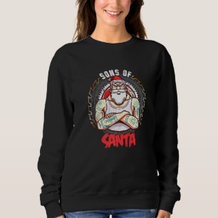 Sons Of Santa Xmas Christmas Party Bar Club Sweatshirt