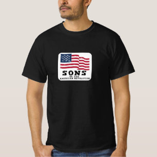 Sons of The American Revolution US History Educati T-Shirt