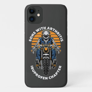 Sons with Arthritis Ibuprofen Chapter: Funny Biker iPhone 11 Case