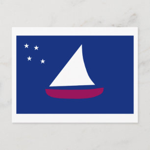 Sonsorol Flag Postcard