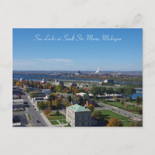 Soo Locks Post Card