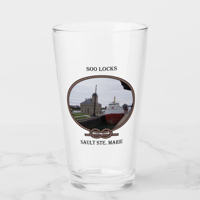 Soo Locks rope glass (Front)