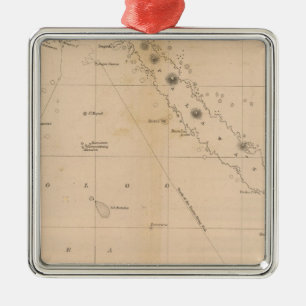 Sooloo Sea, Archipelago, Philippines Metal Tree Decoration