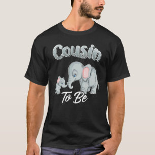 Soon Cousin To Be Elephants For Baby Shower Gender T-Shirt
