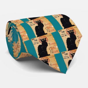 “ Soon, the Black Cat Tour by Rodolphe Salis ” Tie