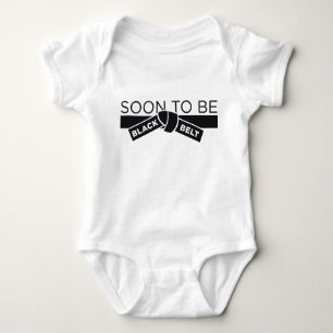 Soon To Be Black Belt !!! Baby Bodysuit