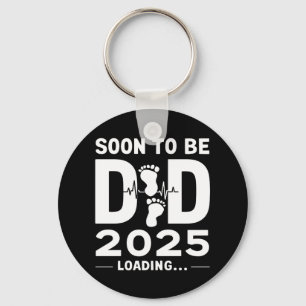 Soon To Be Dad Est 2025 New Dad To Be Key Ring
