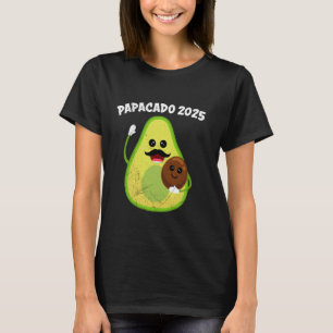 Soon to be Dad PAPACADO 2025 Future Father Funny A T-Shirt