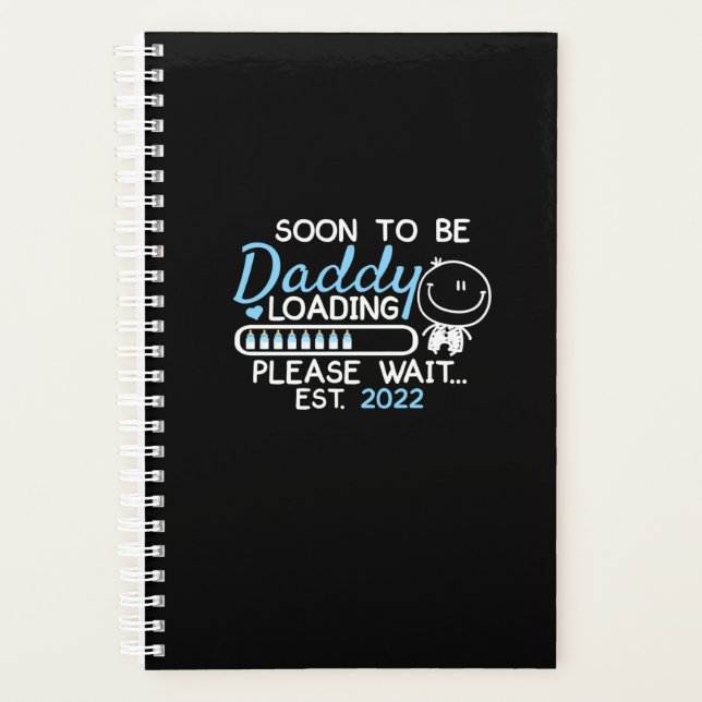 Soon To Be Daddy 2022 Father's Day First Time Planner (Front)