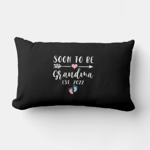 Soon To Be Grandma 2022 For New Grandma Lumbar Cushion