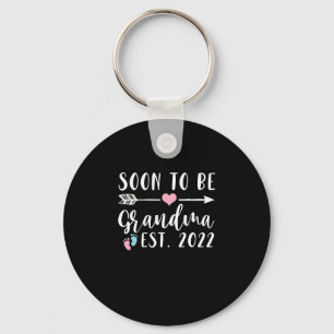 Soon To Be Grandma 2022 Mother's Day Key Ring