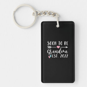 Soon To Be Grandma 2022 Mother's Day Key Ring