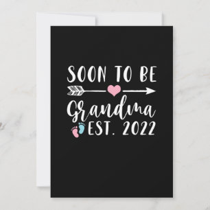 Soon To Be Grandma 2022 Mother's Day Save The Date