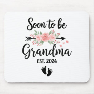 Soon To Be Grandma 2026  Mouse Pad