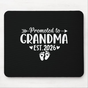 Soon To Be Grandma 2026 Promoted To Grandma Est 20 Mouse Pad