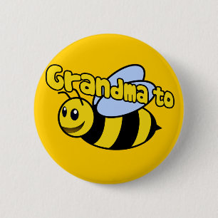 Soon to be Grandma 6 Cm Round Badge