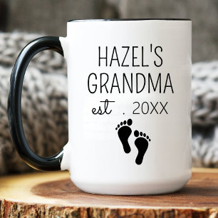 Soon To Be Grandma Promoted To Grandma Est 2024 Coffee Mug