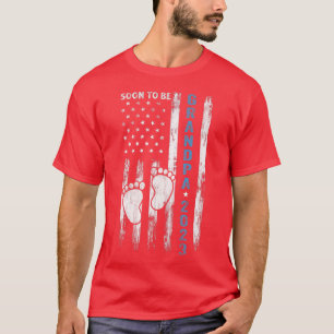 Soon To Be Grandpa 2023 First Time Fathers Day New T-Shirt