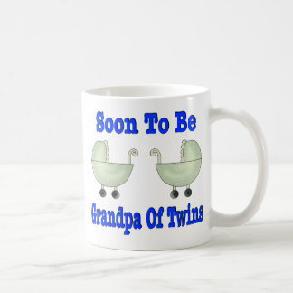 SOON TO BE GRANDPA Of Twins Coffee Mug