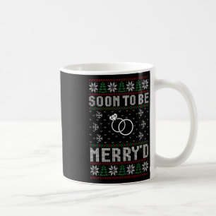 Soon To Be Married Merry'd Christmas Bride Groom C Coffee Mug