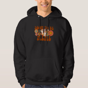 Soon To Be Meme Groovy Pregnancy Gender Announceme Hoodie