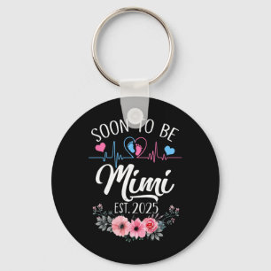 Soon To Be Mimi 2025 First Time Pregnancy Announce Key Ring