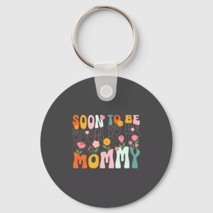 Soon To Be Mommy Est 2025 New Mom Pregnancy Announ Key Ring