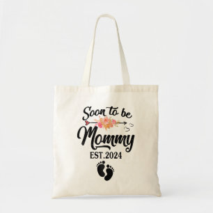 Soon To Be Mummy 2024 Mother'S Day First Time Mum Tote Bag