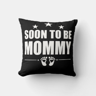 Soon To Be Mummy Pregnancy Announcement Reveal Mum Cushion