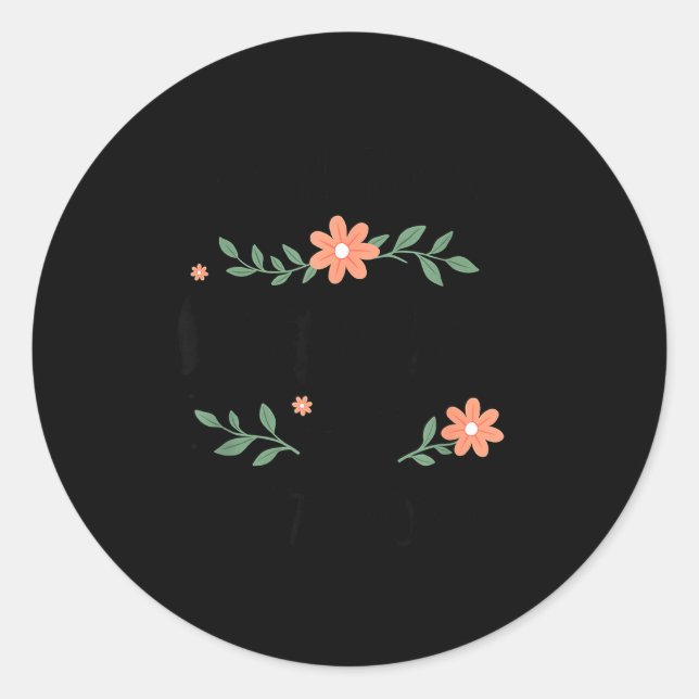 Soon To Be Nana 2026 - First Pregnancy Announcemen Classic Round Sticker (Front)