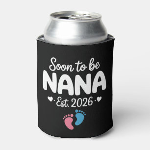 Soon To Be Nana 2026 Funny Pregnancy Announcement Can Cooler