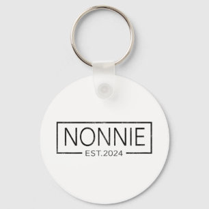 Soon To Be Nonnie 2024 Mothers Day Nonnie Est 2024 Key Ring