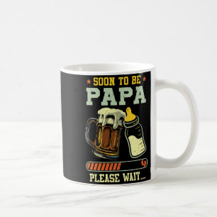 Soon To Be Papa Est 2025 Pregnancy Announcement Lo Coffee Mug
