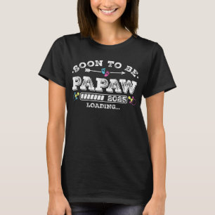 Soon to Be Papaw 2025 Loading Women T-Shirt