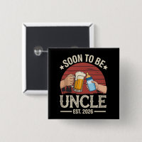 Soon To Be Uncle 2026 Retro Pregnancy Announcement