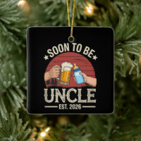 Soon To Be Uncle 2026 Retro Pregnancy Announcement