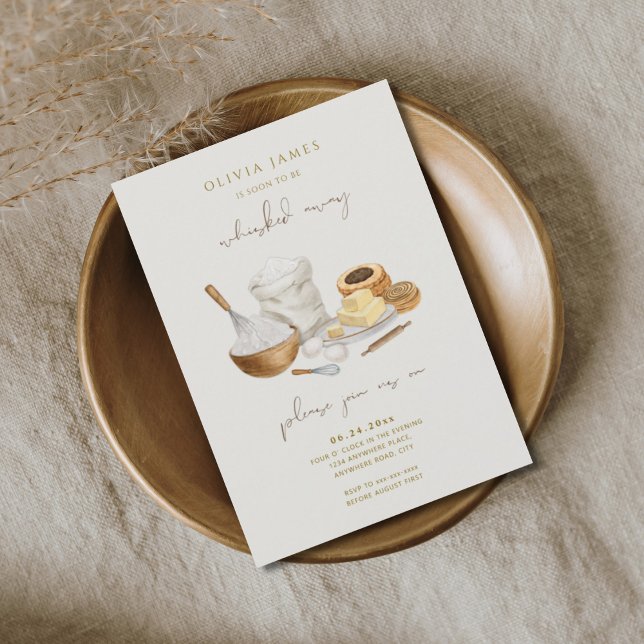 Soon to be whisked away bridal shower invitation (Creator Uploaded)