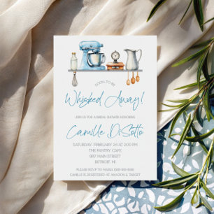 Soon-to-be Whisked Away! Kitchen Bridal Shower Invitation