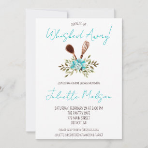 Soon-to-be Whisked Away! Kitchen Bridal Shower Invitation