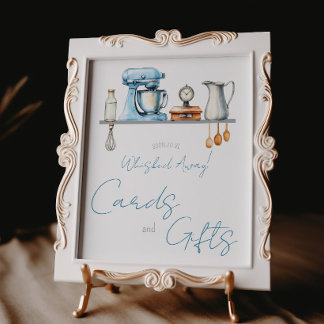 Soon-to-be Whisked Away! Shower Cards & Gifts Sign