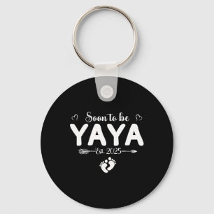 Soon To Be Yaya 2025 Mothers Day First Time Yaya Key Ring