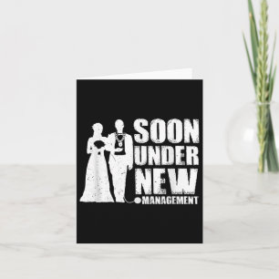 Soon Under New Management For Men Groom Bachelor P Card