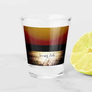 Sooner Lake Shot Glass