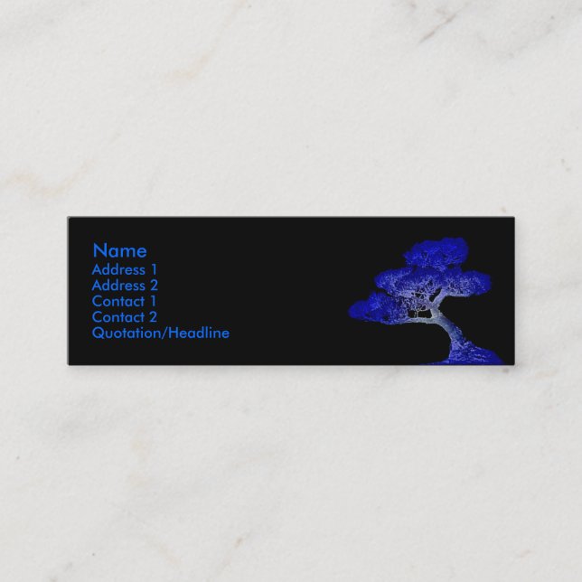 Soong Su - Bonsai- Profile Card (Front)