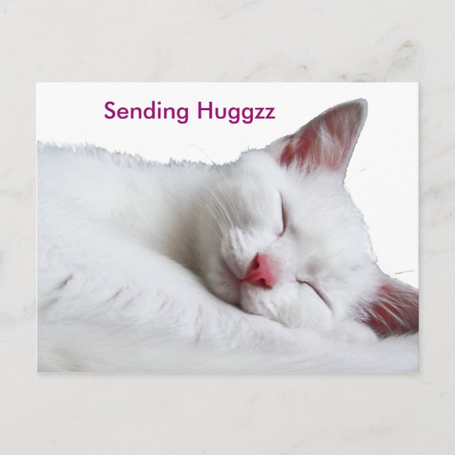 sooooooooooooooo sleepy, Sending Huggzz Postcard (Front)
