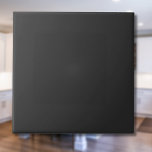 Soot Black Solid Colour | Classic Elegant Ceramic Tile<br><div class="desc">Soot Black Solid Colour | Classic | Elegant | Trendy | Stylish | Gift</div>