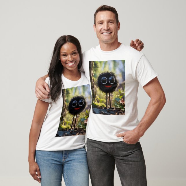 "Soot Sprite Whimsy: Studio Ghibli's Playful Puffs T-Shirt (Unisex)